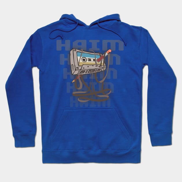 Haim Cassette Hoodie by orovein